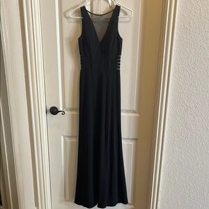 Elegant black evening gown